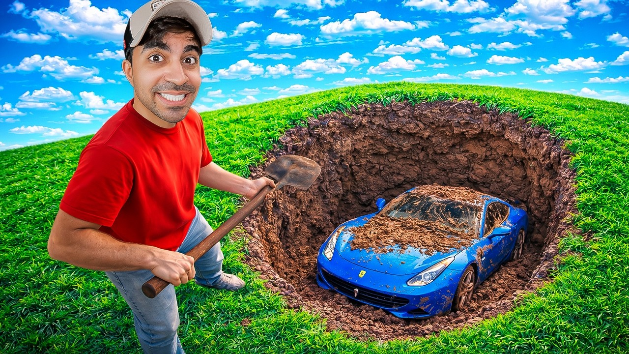 سويت اكبر حفرة في العالم في بيتنا !!