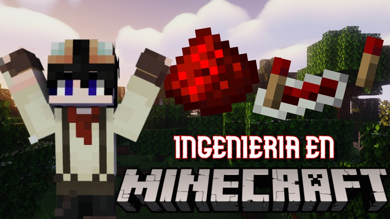 Aprende INGENIERIA jugando MINECRAFT 🔧 | Guía de Redstone desde CERO
