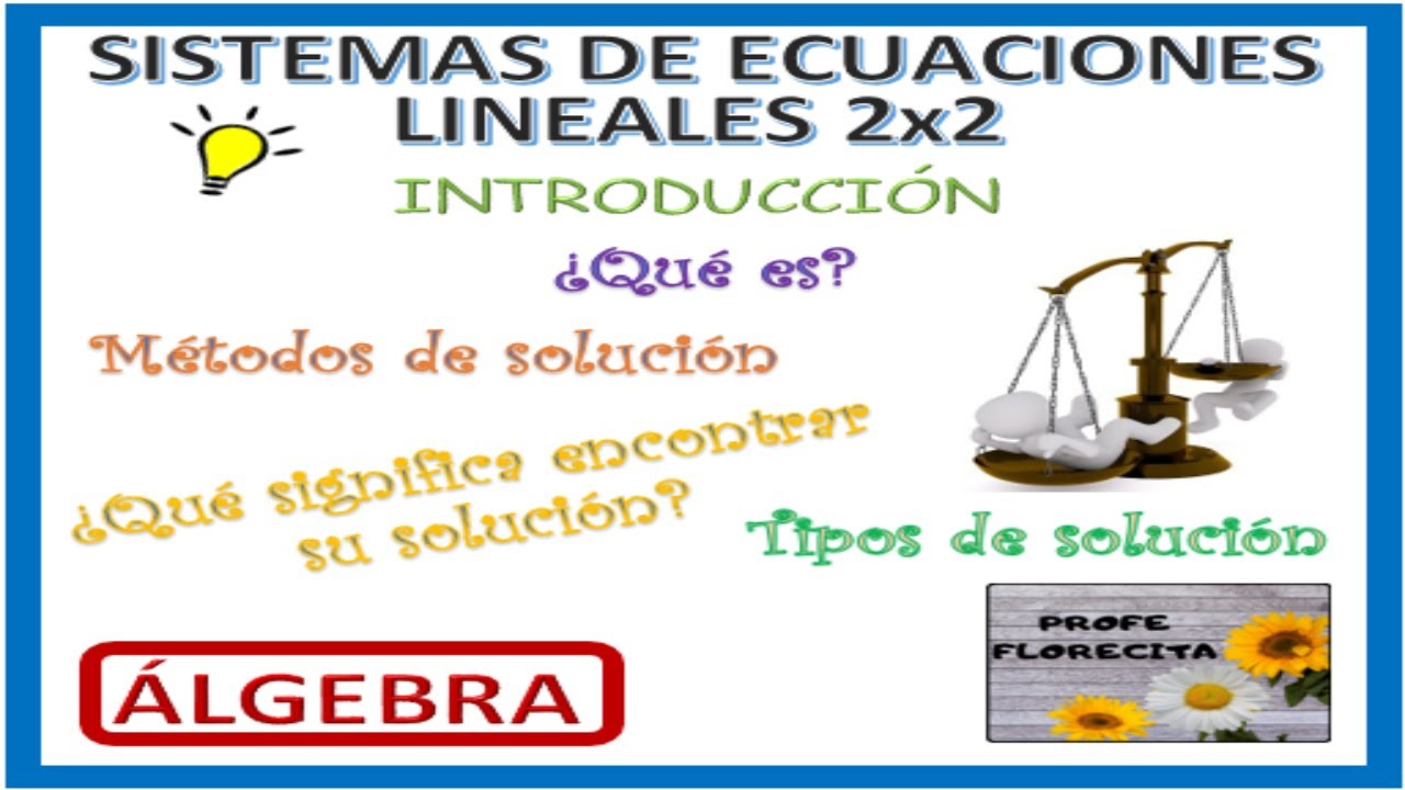 Descubre el Mundo de las Ecuaciones Lineales 2x2: ¡Descubre Cómo Resolverlas!