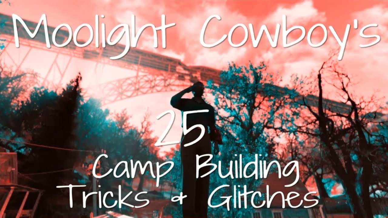 Fallout 76 Camp Tutorial | (25) Twenty-Five Camp Building Tricks and Glitches  | Build // Guide