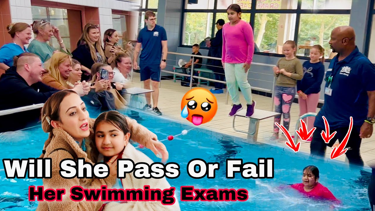 ❗️We Pray And Hope🥺 Avleen Passes Her Swimming Exam 🤲🏻 She Practised for 1,5yr For This Day😬 !