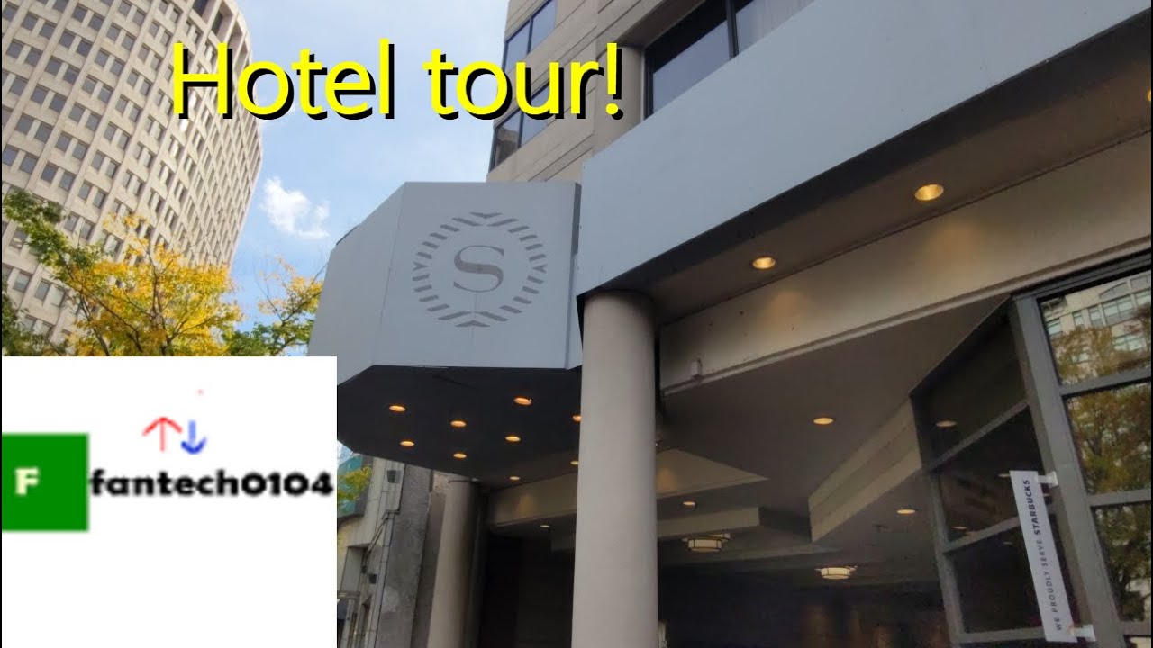 A hotel tour of the Sheraton Suites hotel in Wilmington, Delaware
