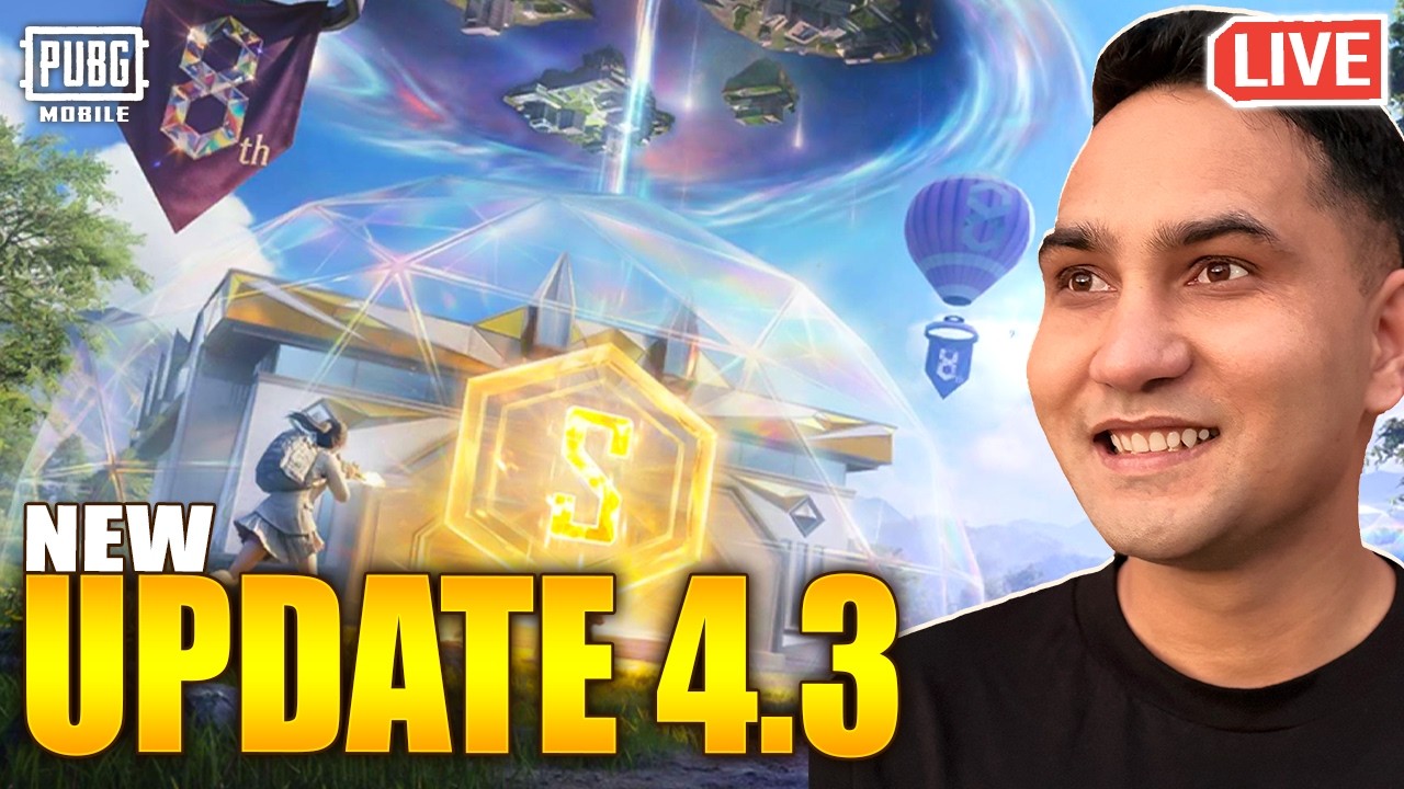 NEW 4.3 UPDATE PUBG MOBILE | PUBG MOBILE UPDATE 4.3 GAMEPLAY