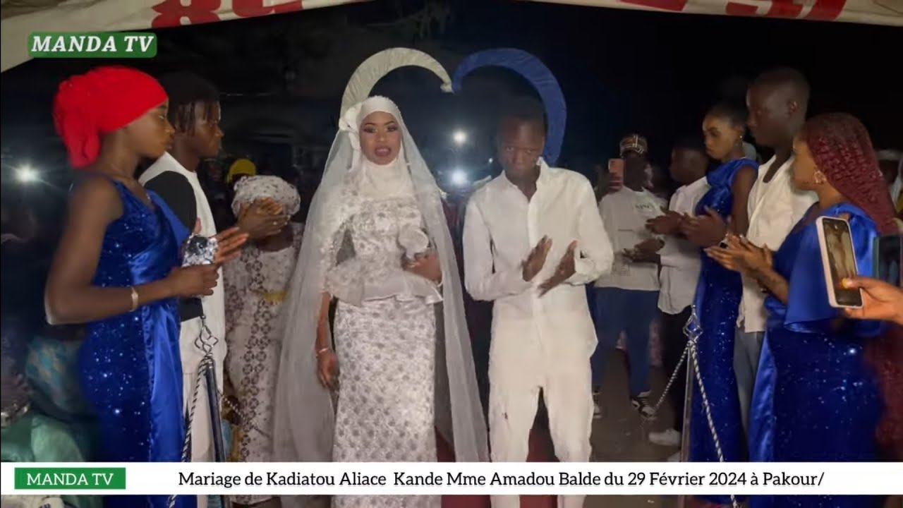 Réception du Mariage de Kadiatou Kande Mme Amadou Balde du 29 février 2024 à Pakour