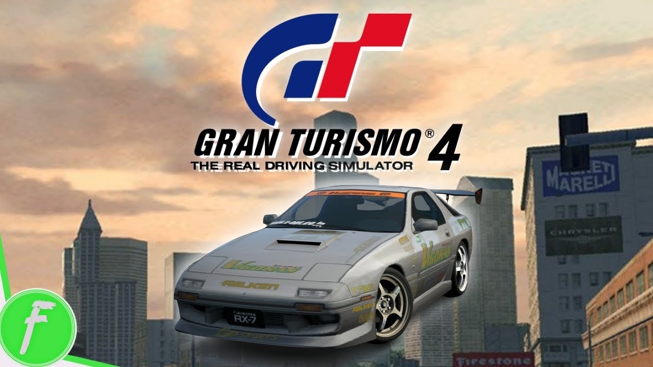 Gran Turismo 4 Mazda BP Falken RX-7 D1GP Gameplay HD (PS2) | NO COMMENTARY