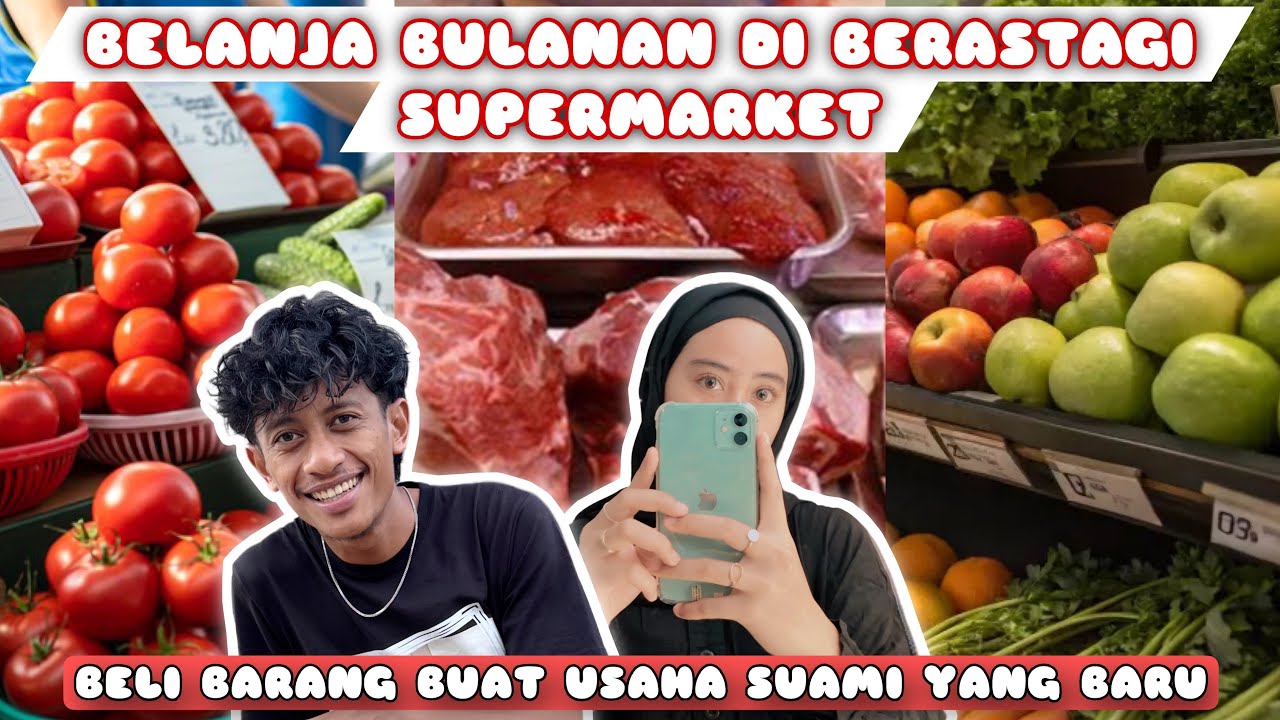 BORONG SEMUA YANG KITA MAU DI BERASTAGI SUPERMARKET DAN BELI BARANG2 BUAT USAHA WARKOP SUAMI