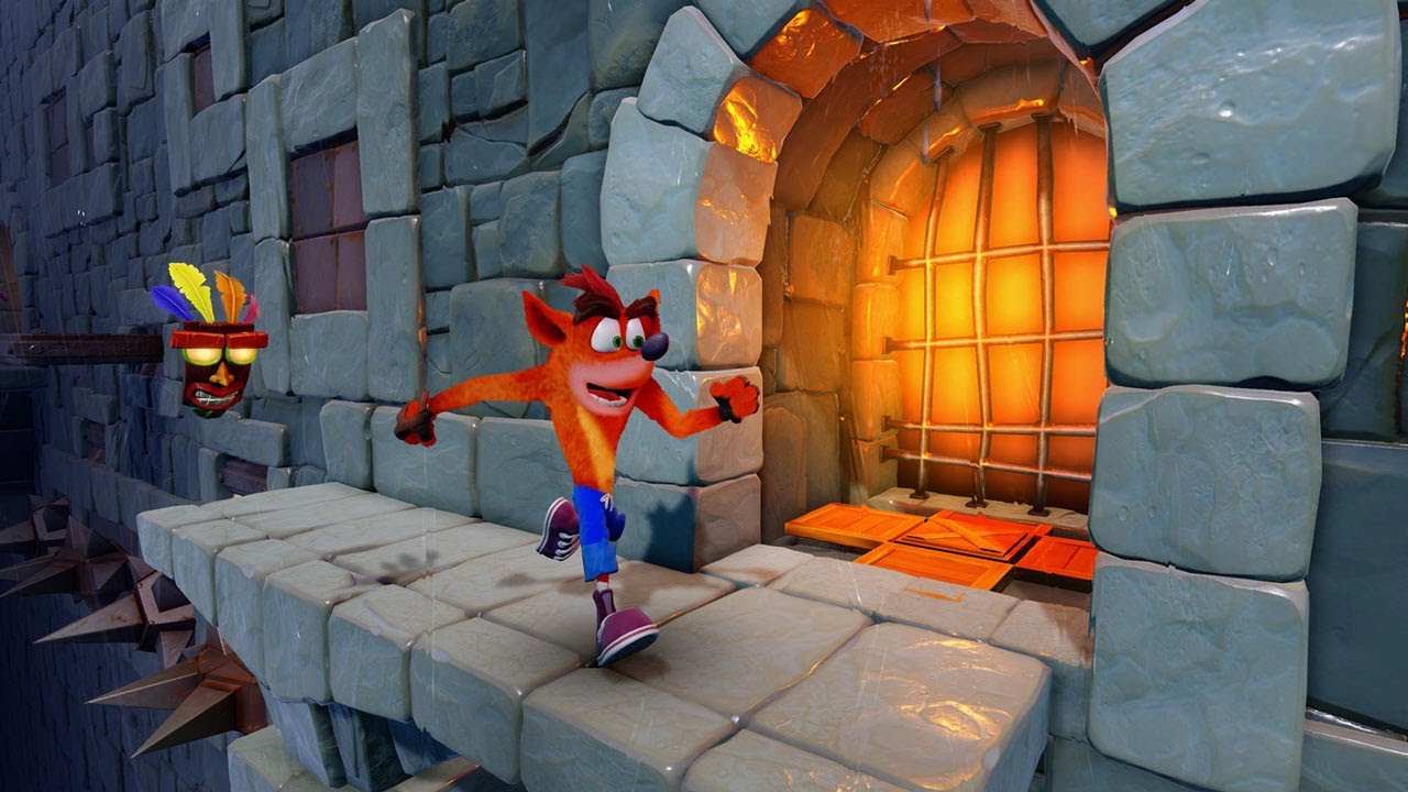 Crash Bandicoot N. Sane Trilogy - Stormy Ascent Gameplay Walkthrough All Boxes