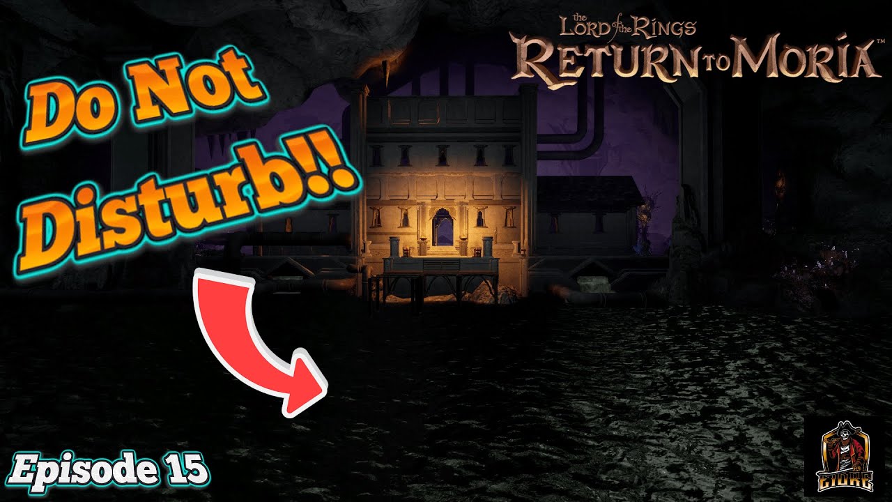 Repairing The Great Drain Pipes Of The Lower Deeps | Lord Of The Rings: Return To Moria Ep15
