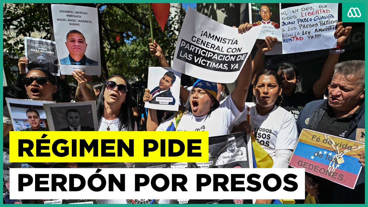 Líderes chavistas piden perdón por presos políticos del régimen
