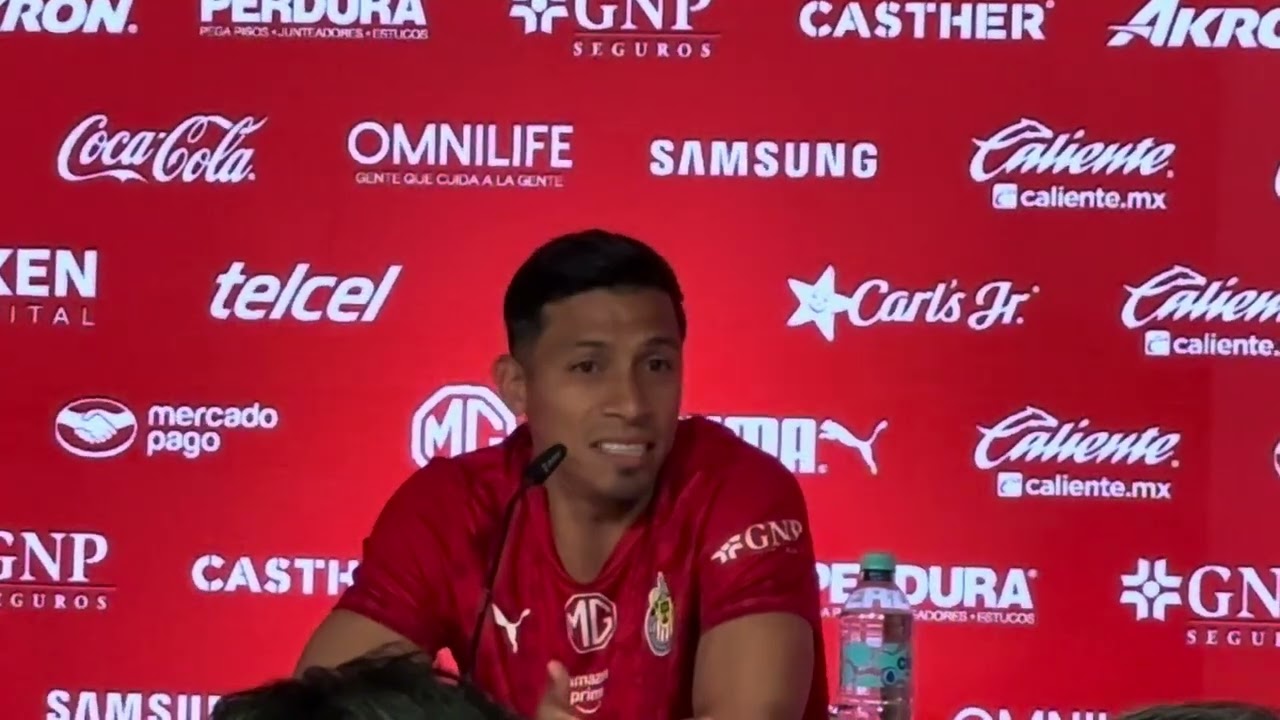 Ángel Sepúlveda:“Cuando se dio la oportunidad de venir a Chivas, no lo pensé dos veces”.