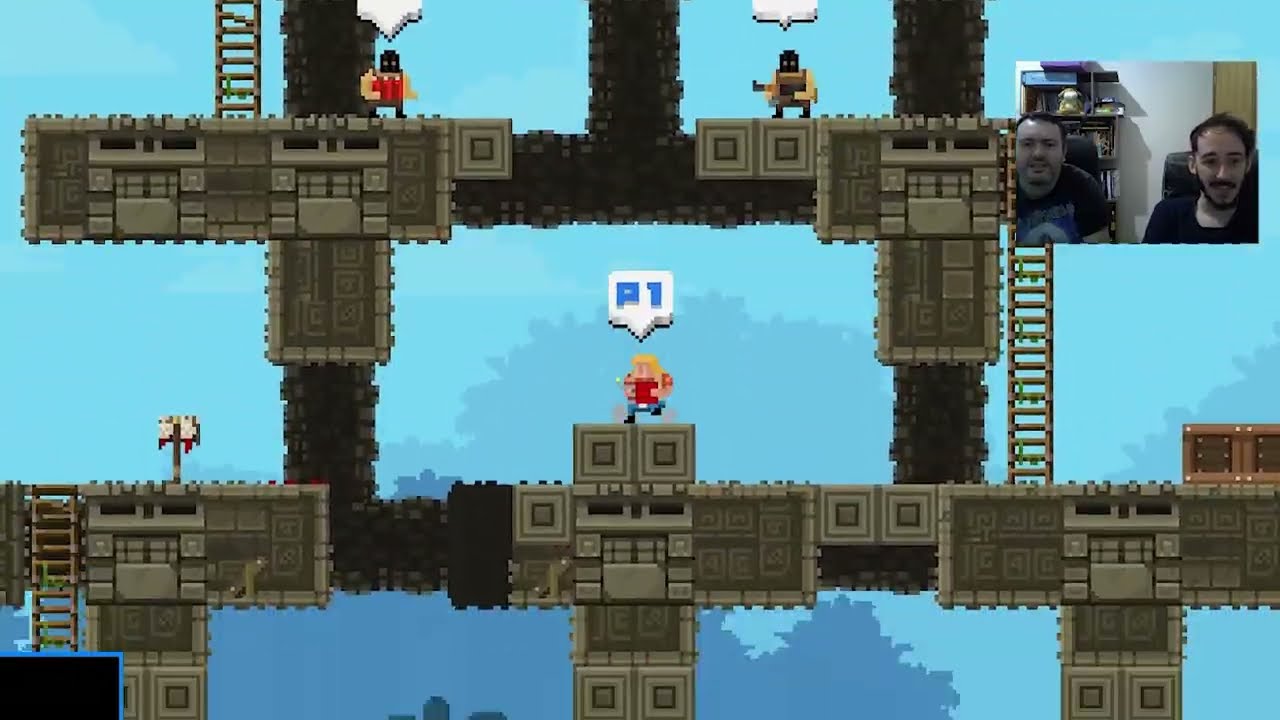GAME SHOW #19 - BROFORCE - Muita ação com personagens do CINEMA