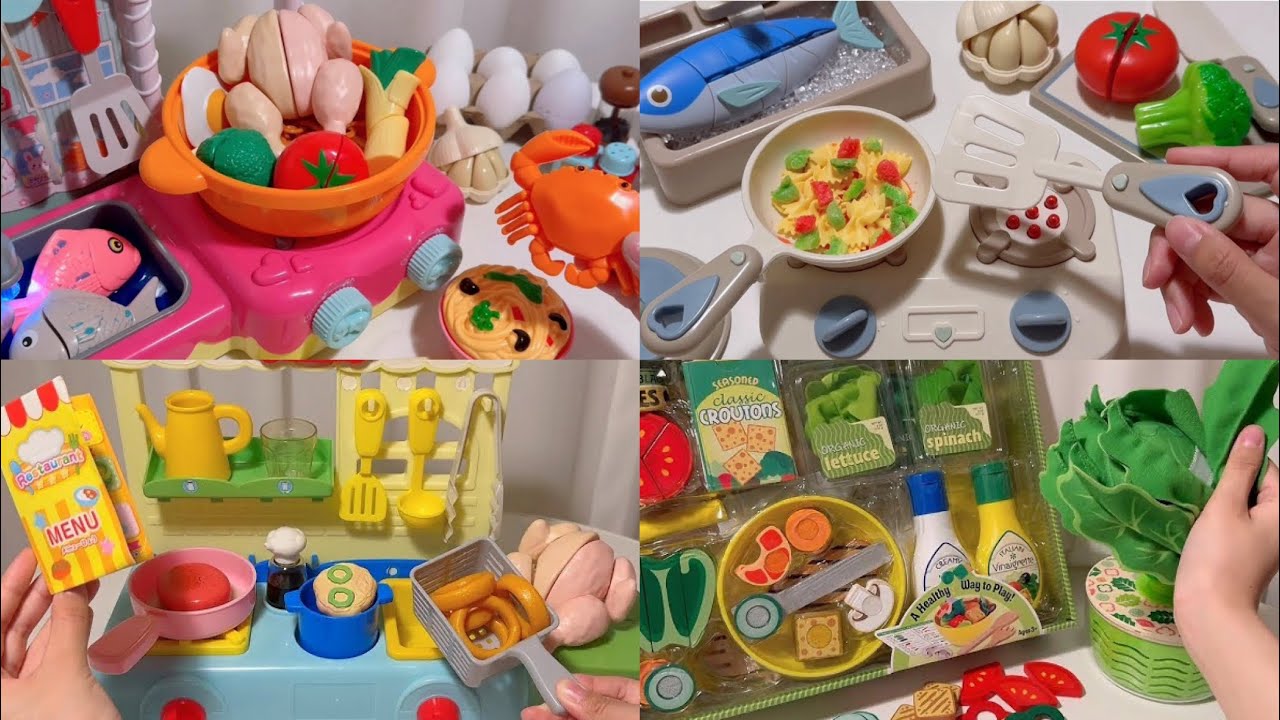 [💸toy asmr💸] Compilation of Cute Toy Cooking🍳 귀여운 장난감 요리 모음집