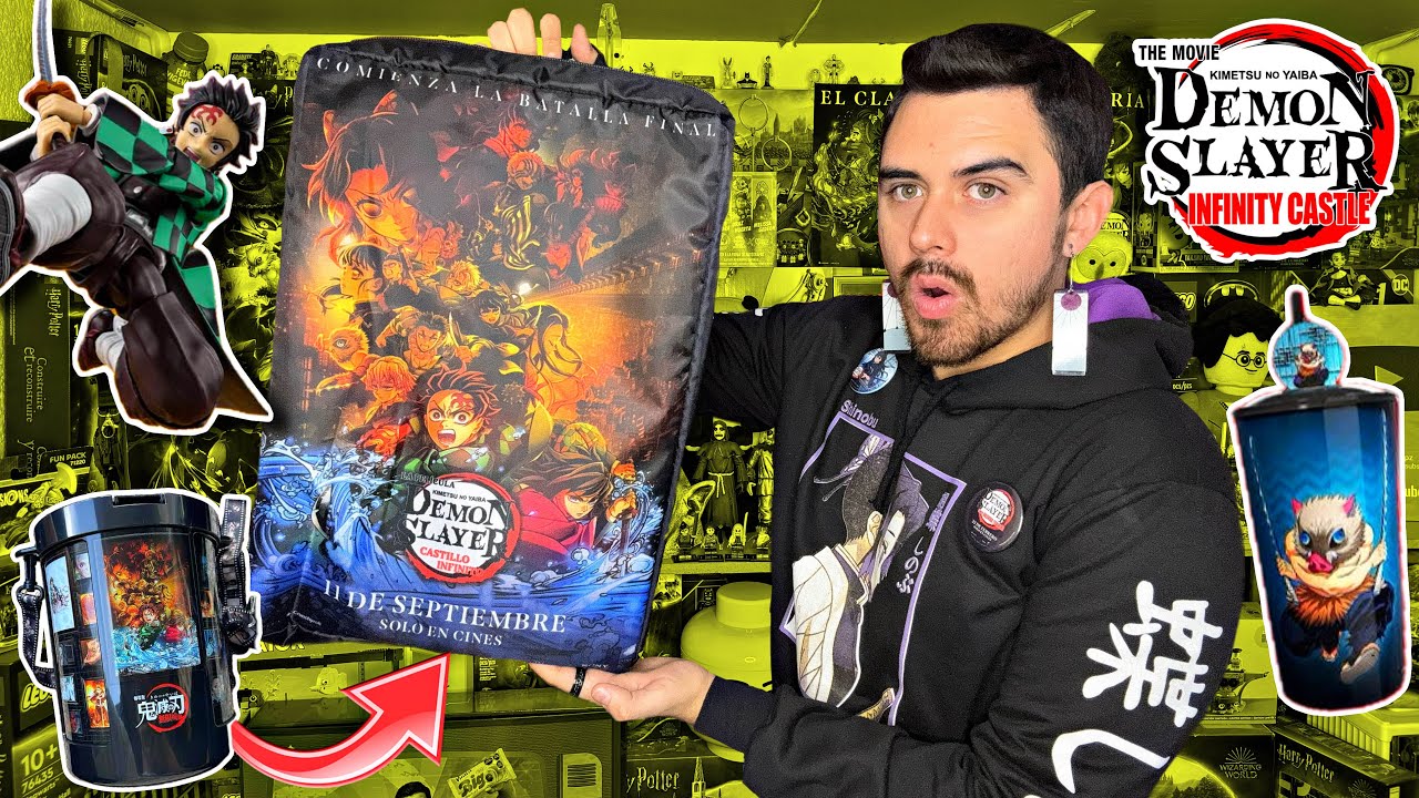 ¡ABRIENDO EL REGALO DE DEMON SLAYER INFINITY CASTLE! | Diego Loppz