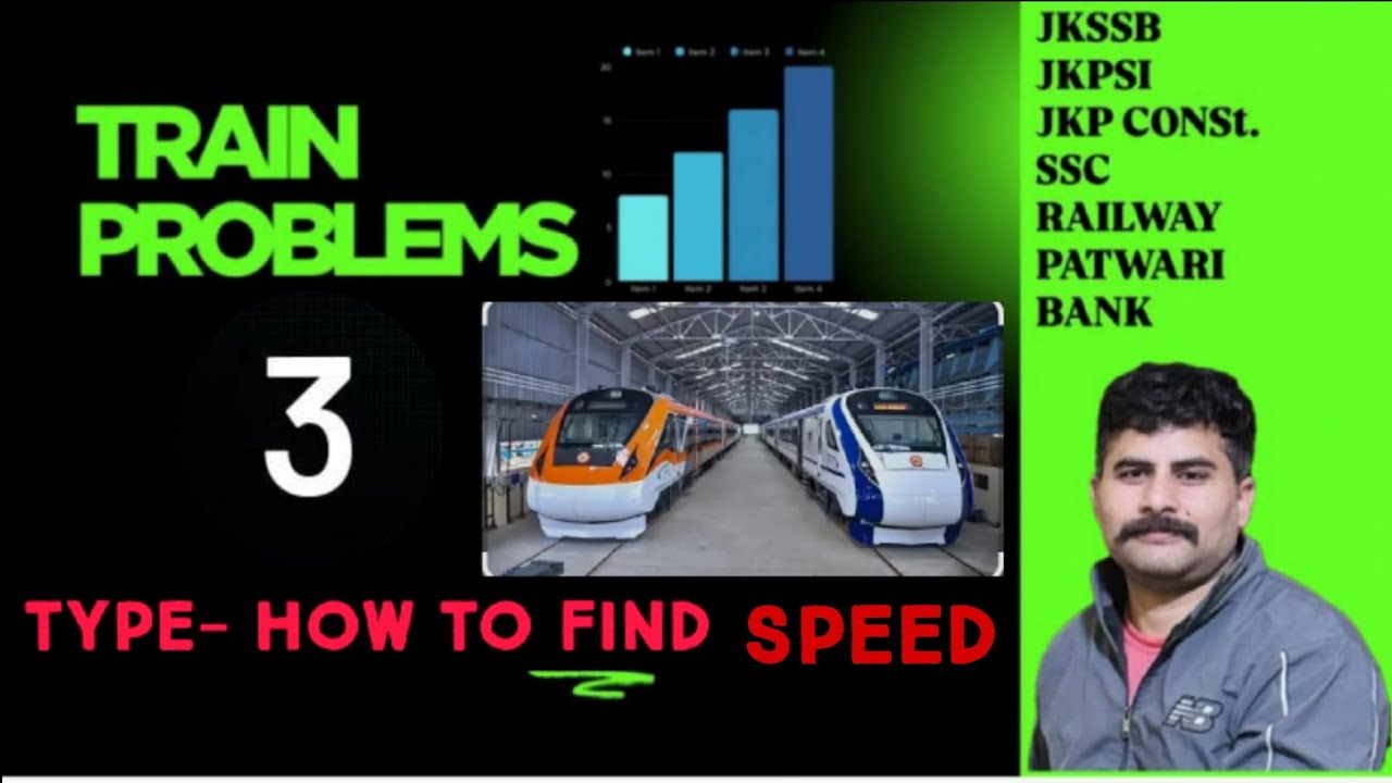 JKSSB | TRAIN PROBLEMS | BASED ON SPEED