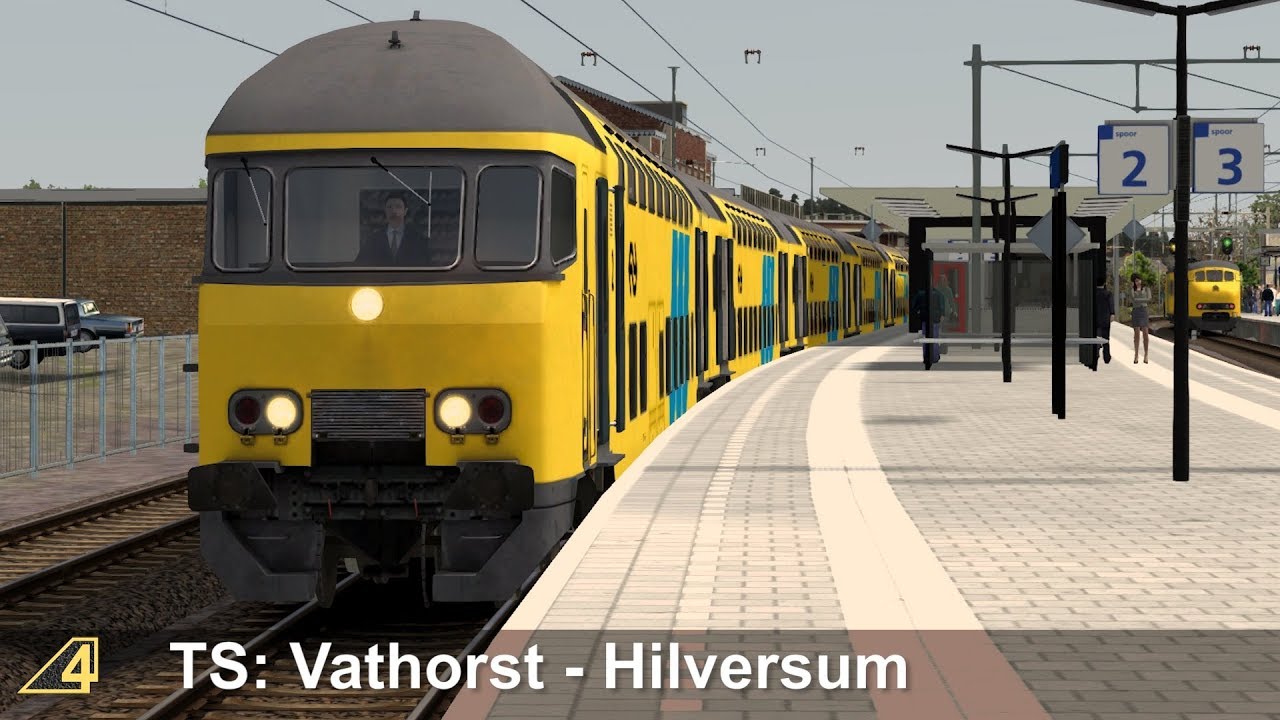 Train Simulator: Amersfoort Vathorst - Hilversum with NS DDM-1