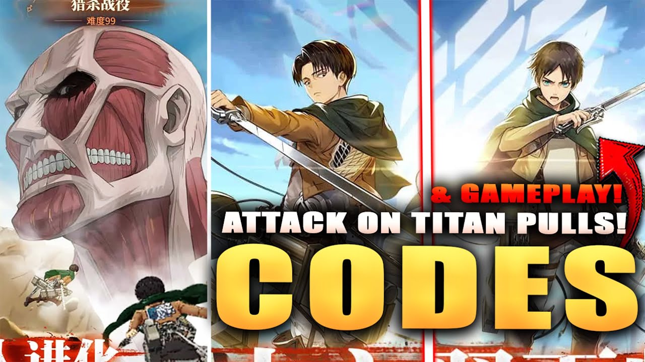 *NEW CODES* ATTACK ON TITAN GAMEPLAY & SUMMONS! (x7game)