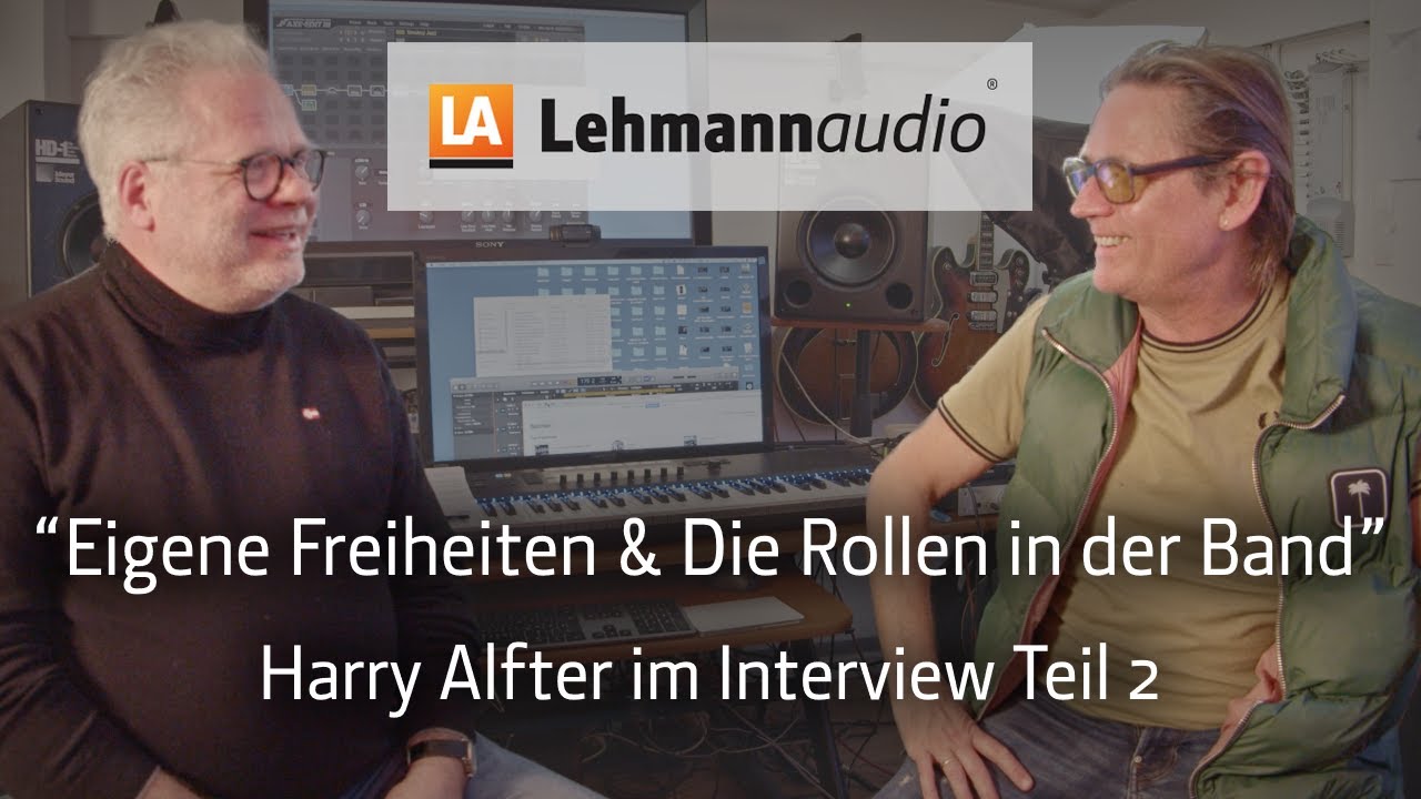Eigene Freiheiten und die Rollen in der Band - Interview Harry Alfter, Teil 2