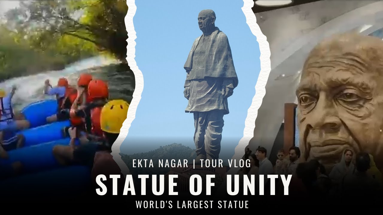 Statue of Unity Tour 📽️ | World's Tallest Statue | Ekta Nagar