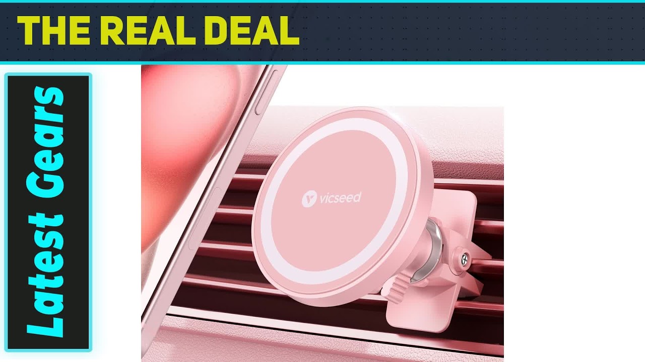 VICSEED MagSafe Car Mount: The Ultimate Magnetic Phone Holder for Your Car