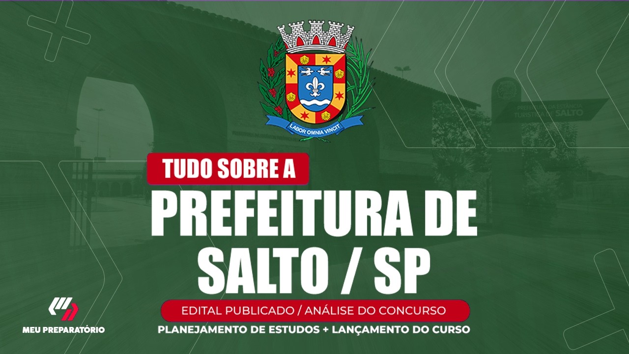 CONCURSO PREFEITURA DE TRÊS CACHOEIRAS/RS + PLANEJAMENTO DE ESTUDOS