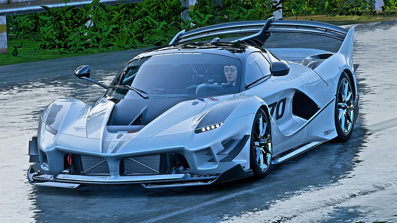 Ferrari FXX K EVO 1000 HP Racing in Forza Horizon 5 GamePlay