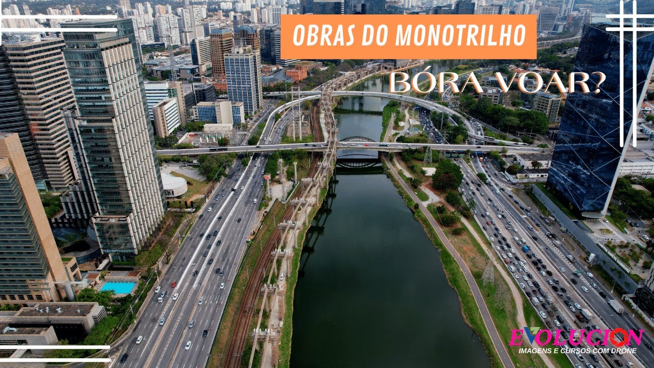 Monotrilho voando