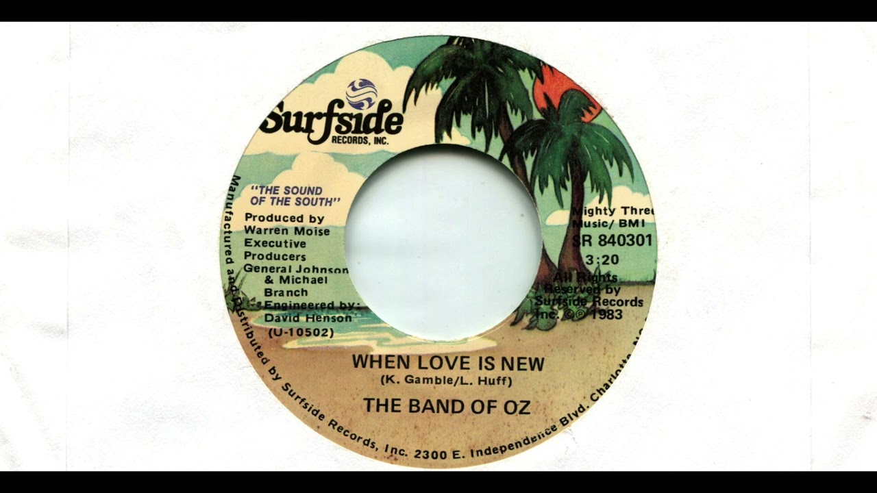 THE BAND OF OZ / WHEN LOVE IS NEW / 1983 / A-SIDE / 7'' VINYL / 80'S