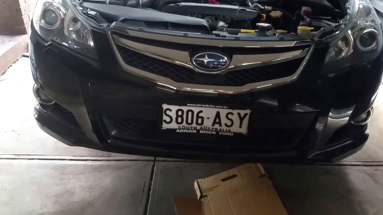 How to change oil & filter in Subaru Liberty/Legacy