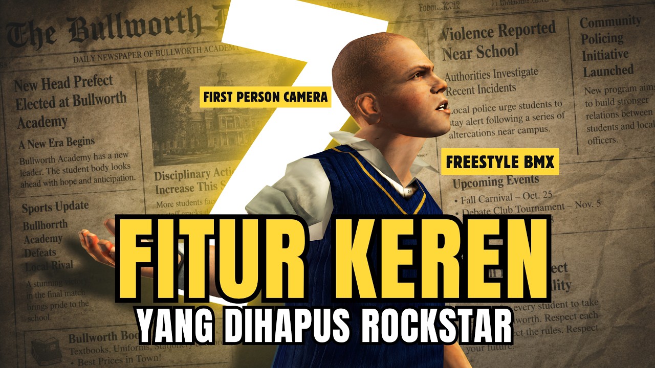 7 Fitur Keren Bully yang Dihapus Rockstar 
