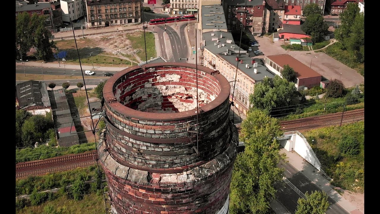 Postindustrialny krajobraz Bytomia | KWK Rozbark | 4K | Mavic Air