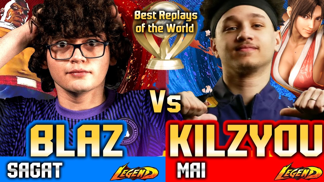 🔥SF6 (BLAZ vs KILZYOU) ▰ Street Fighter 6 High Level