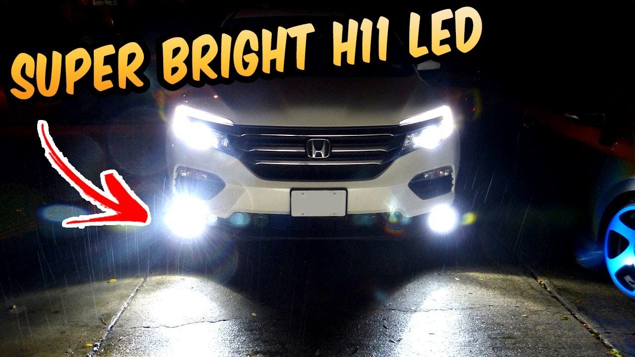 Super Bright H11 LED Fog Lights 2017 Honda Pilot