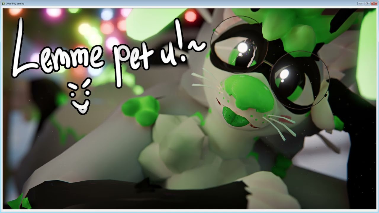 [3DIO Furry ASMR] Who's my good boy? YOU! | Petting | Kisses | Affirmations | Soft spoken