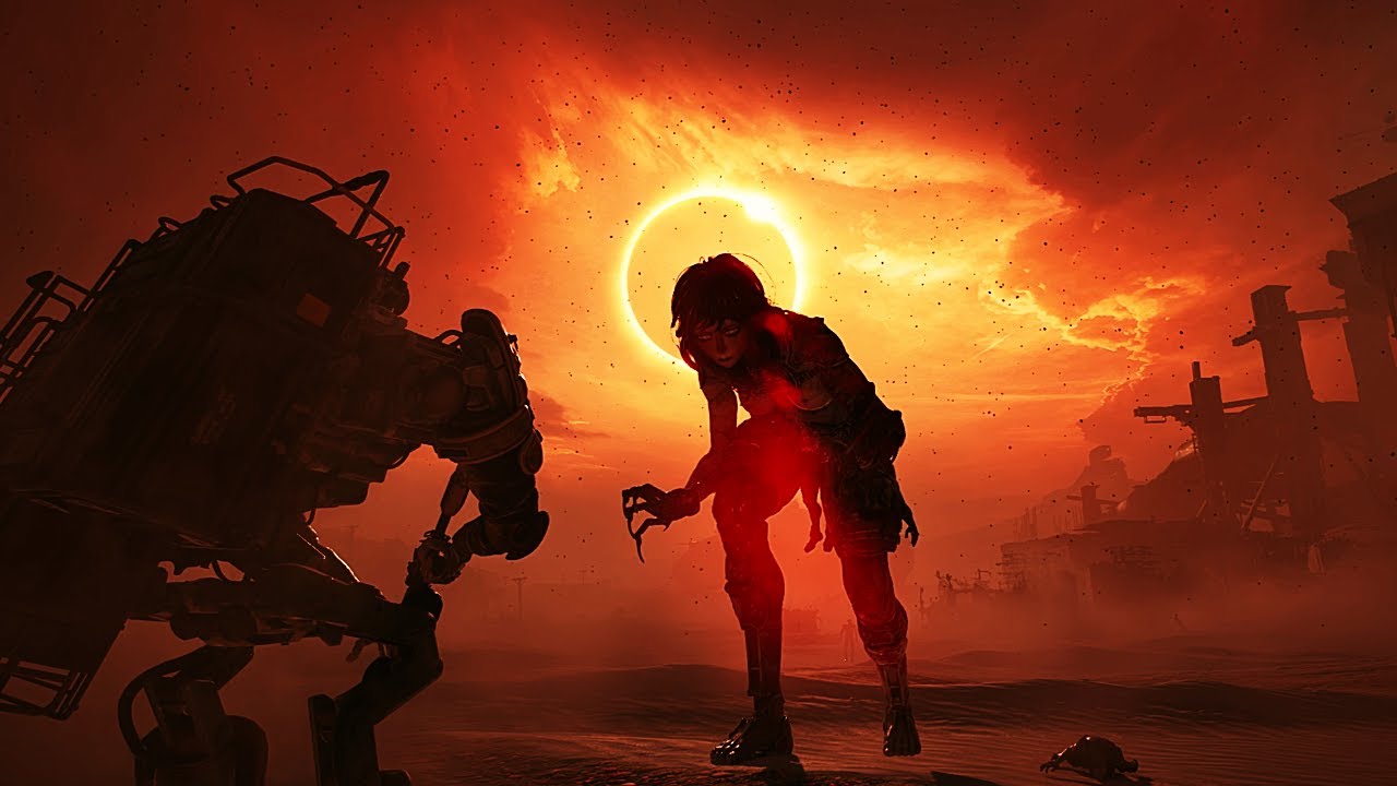 US Army Robot Meets Big Mommy Waifu Robot In The Forever Winter