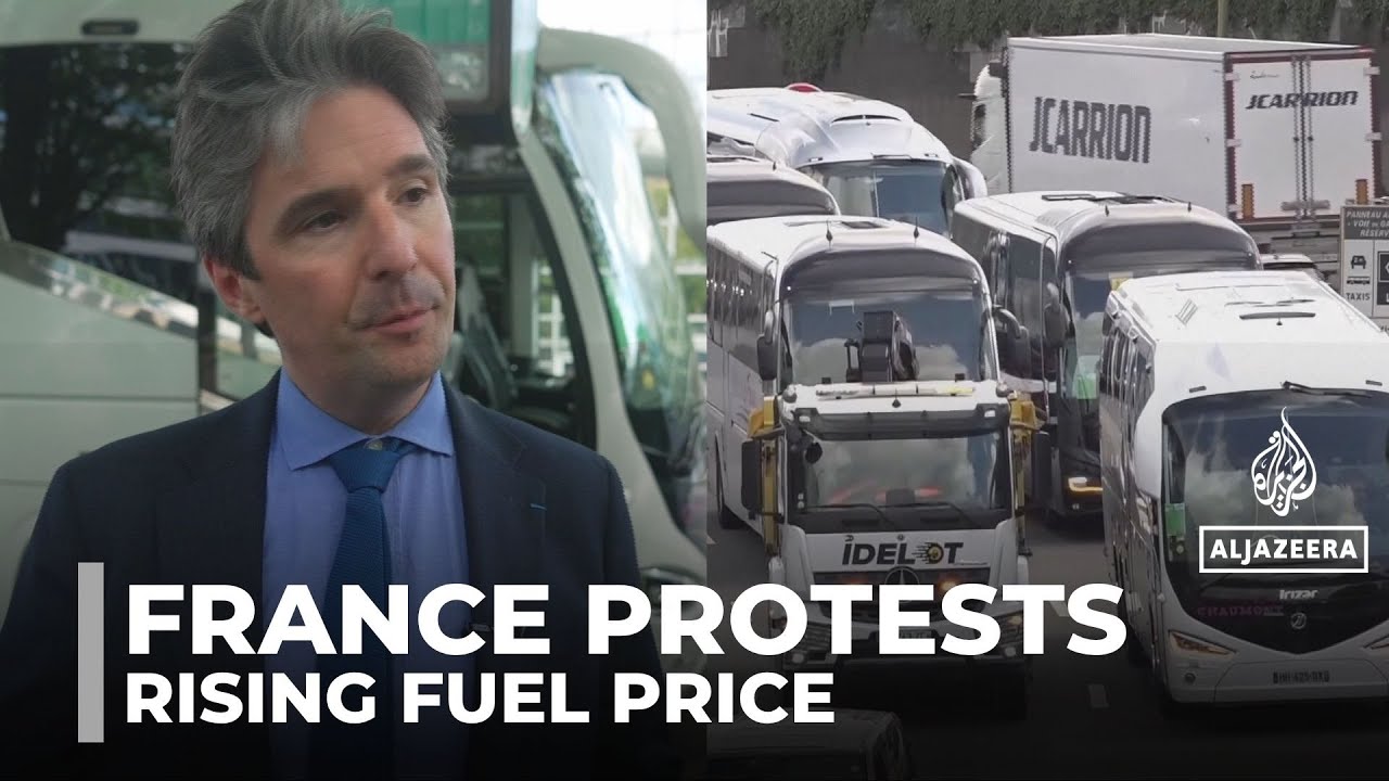 G7 ministers tackle fallout of war on Iran: Truckers in France rally to protest rising fuel price