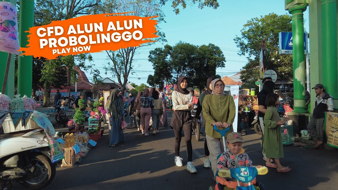 CFD ALUN ALUN KOTA PROBOLINGGO 2023 | Banyak Street Food dimana-mana | WALKING AROUND PROBOLINGGO
