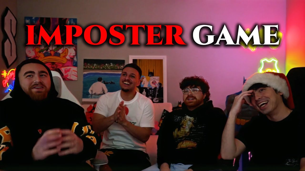 THIS WAS TOO FUNNY! IMPOSTER GAME W/ Jake, Raf and Nick!