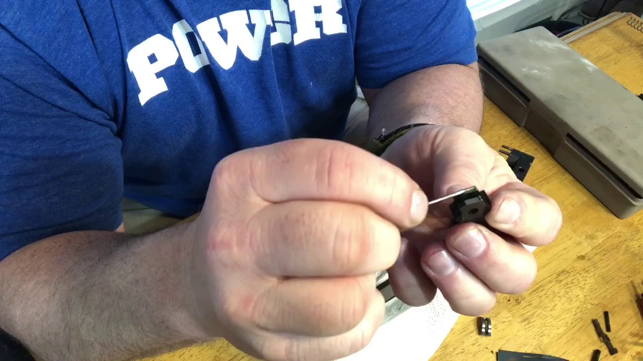 1911 Trigger Job Basics