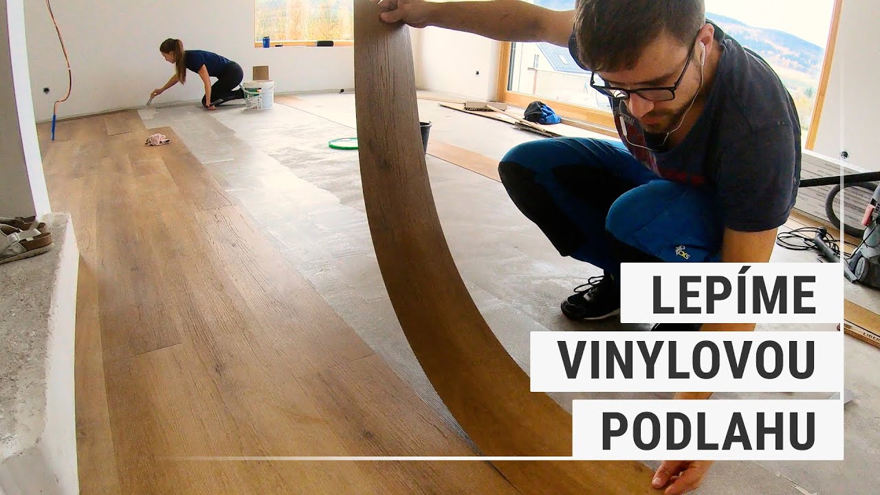 Lepený vinyl svépomocí | #113 Stavba domu svépomocí