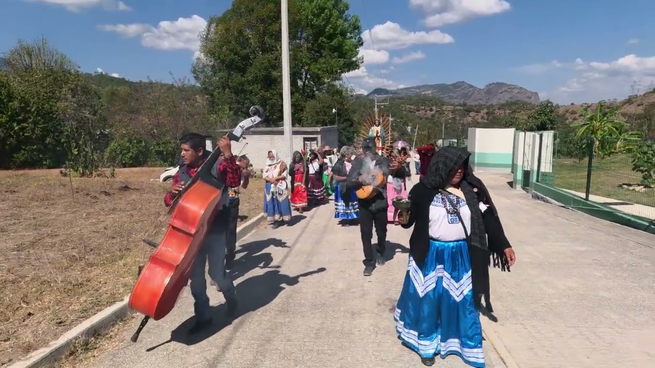 RECORRIDO CON LA VIRGEN DE GUADALUPE, SAN PEDRO MOLINOS, BARRIO GUADALUPE