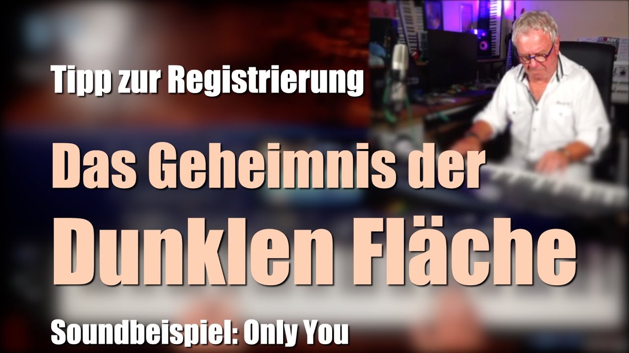 Tipp zur Registrierung für alle Keyboards: Das Geheimnis der 