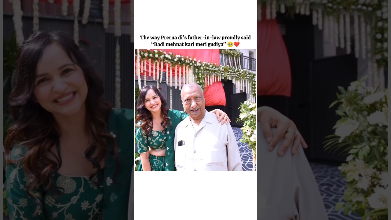 such a proud father moment 🥹❤️ #prernamalhan #triggeredinsaan #fukrainsaan  #shortsfeed #shorts