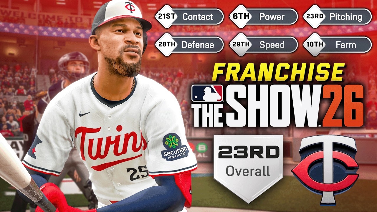 The Twins Rebuild Journey Starts Now... MLB The Show 26 Franchise Mode Ep.2