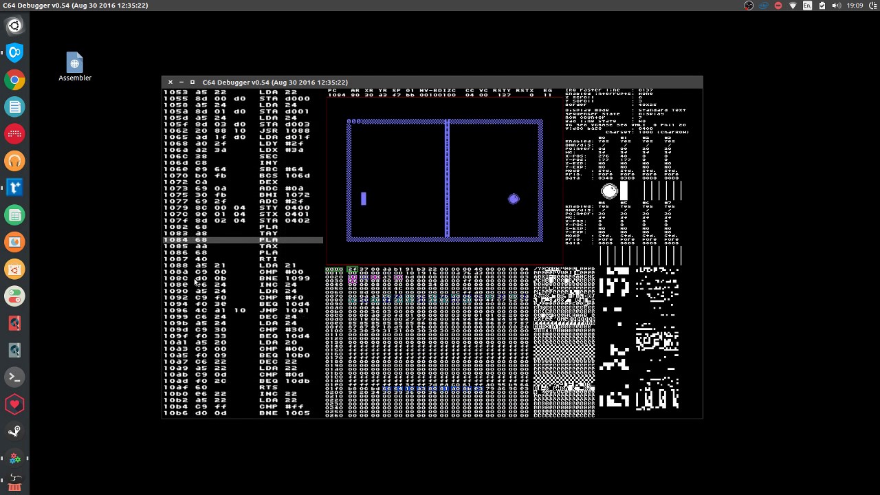 c64 Assembler / 6502 experiments & C64Debugger