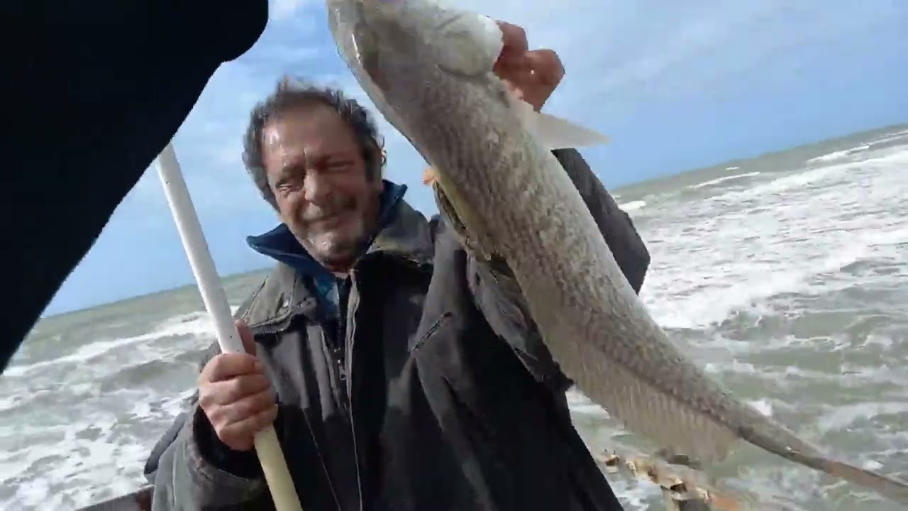 10 abril 2025 - Mar del Tuyú - Excelente pesca de corvina, bagres y pejerrey.