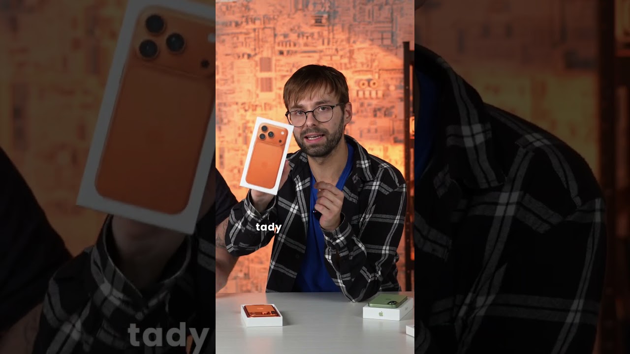 Oranžov&yacute; iPhone 17 Pro je s*xy! #unboxing