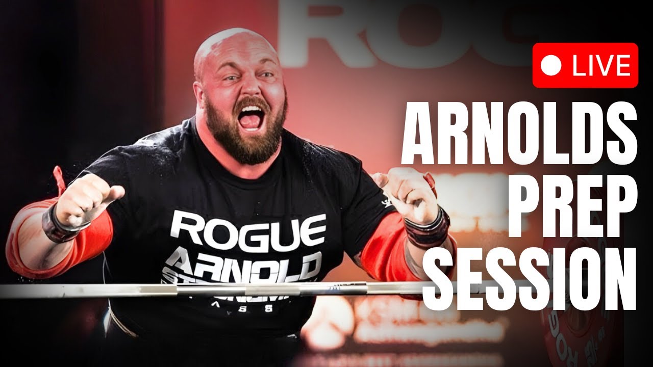 Arnolds Prep Session with MITCHELL HOOPER live