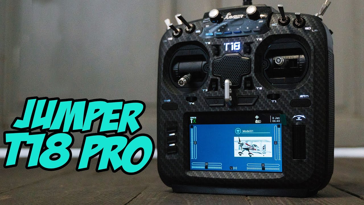 ☀ Jumper T18 - ТОП аппаратура? Гонки/фристайл/дальнобой. БОНУС: Парашютист! [Jumper T18 PRO Tests]