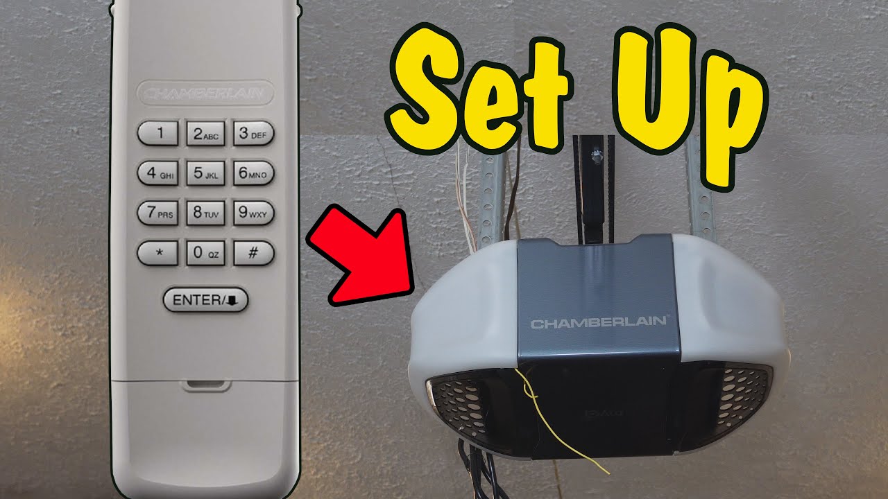 Как запрограммировать клавиатуру для открывания гаражных ворот Chamberlain LiftMaster Craftsman |...