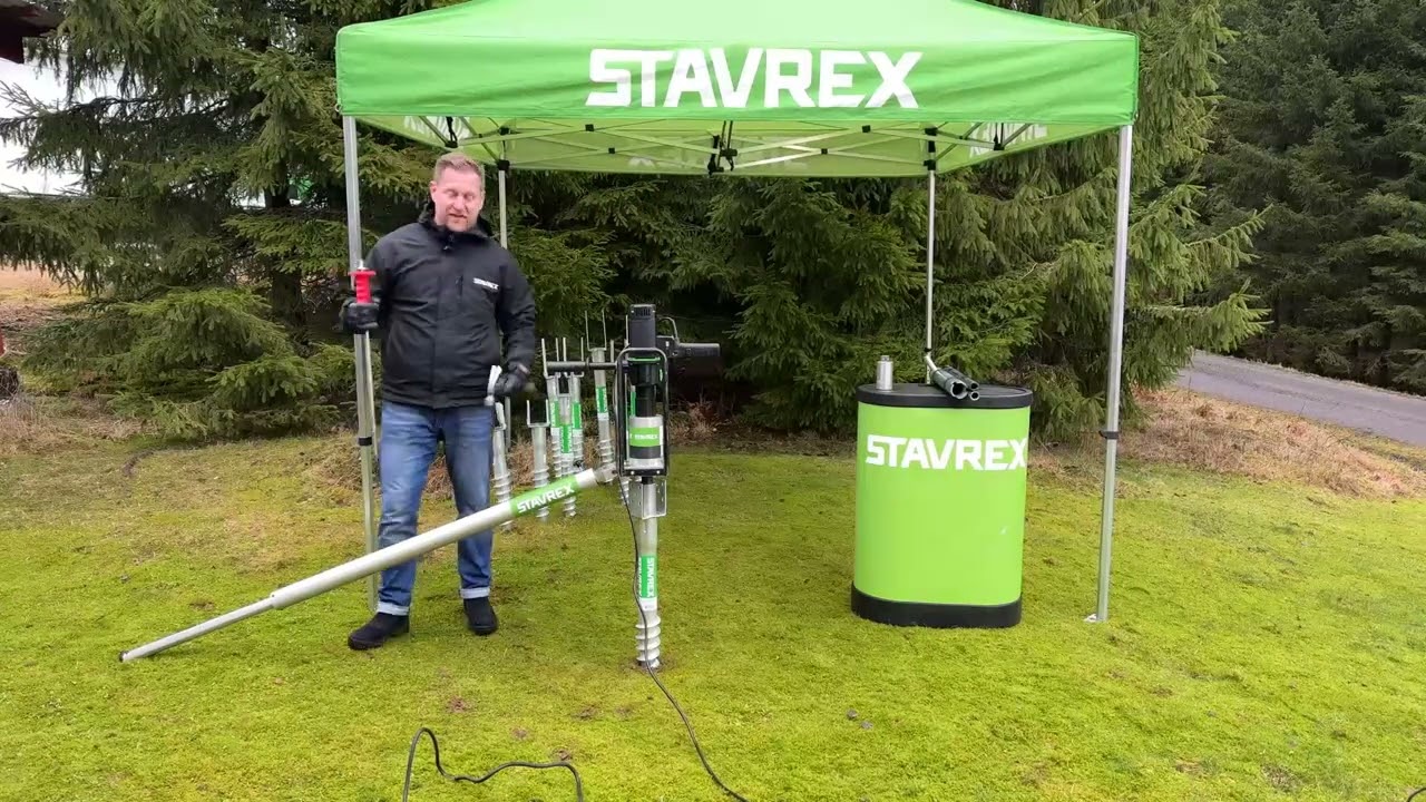 Montera fasta markskruvar - Stavrex